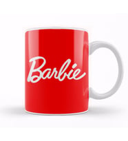 Barbie Logo 04 Kupa Bardak Porselen