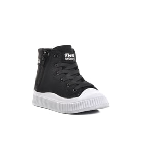 Walkway Orion-P Siyah-Beyaz İçi Polarlı Unisex Çocuk Bot