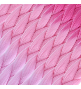 Afrika Örgülük Ombreli Sen 100 Gr. / Koyu Pembe / Açık Pembe / Pembe