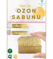 Anatolia Soap Doğal Kabak Lifli Ozon Sabunu Cilt Yenileyici Arındırıcı Goldensa Pirinç Özlü Serum Etkisi Kolajen