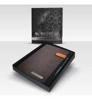 Kişiye Özel Kutulu 2027 Tarihli Taba Mıknatıs Patlı 17x 24 cm Ajanda ve Kalem Seti