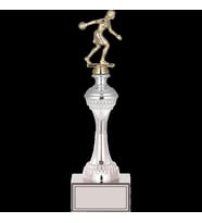 ODAK KUPA - Figürlü Kupalar - Bowling Kadın Figürlü Kupalar FG-030 B - 34 cm