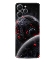 Xiaomi Redmi 12 128 GB 4 GB Ram Kılıf Desenli Silikon Platinium Dark World 1867