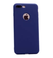 Apple iPhone 7 Plus Uyumlu Kılıf Zore Premier Silikon Kapak (Lacivert)