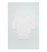 Bistyle Natural Basic Style Uzun Kol Body 17104 Beyaz