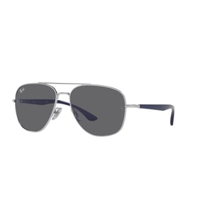 Ray-Ban RB3683 003/B1 56 Erkek Güneş Gözlüğü (Gümüş)