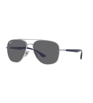 Ray-Ban RB3683 003/B1 56 Erkek Güneş Gözlüğü (Gümüş)