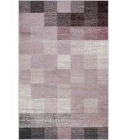 Eliana Home Baskılı, Yıkanabilir Kaymaz Taban Salon Halısı LNA1430 100x150 cm (Pembe)