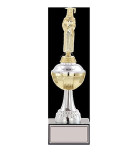 ODAK KUPA - Figürlü Kupalar - Mezuniyet Kadın Figürlü Kupalar FG-045 B - 33 cm