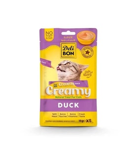 Delibon Creamy Ödül Maması Ördekli 15gr 5li Paket
