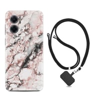 Xiaomi Redmi Note 11E Kılıf Resimli Boyun Askılı İpli Desenli Silikon Colorfull Marble 2 1389