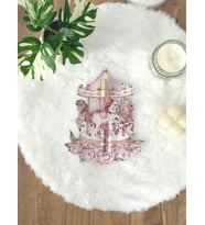 Pamuğum Atelier Pembe Atlı Karınca 10 ml kolonya Şişesi Misafir İçin Yeni Doğan ve Doğum Günü Hediyelik (15-25-50-100-200 Adet)
