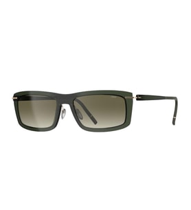 Silhouette 4091 75 5530 Unisex Güneş Gözlüğü (Yeşil)