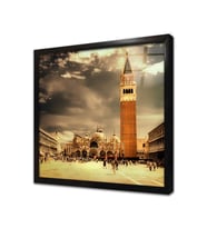 Roma Çerçeveli Cam Tablo