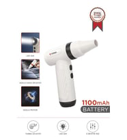 Torima TTB-01 Siyah Yüksek Hızlı Turbo 85 000 pm -1100 mAh - 40 W Hava Üfleme Makinası.