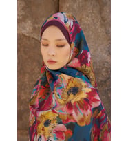 MÜRDÜM ED Scarf Sunrise Çiçek Desen Şal