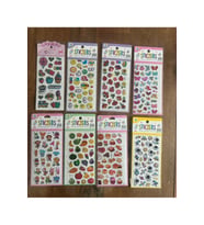 8 Adet Birden Çocuk Eğitici Sticker Çıkartma Seti Model 6