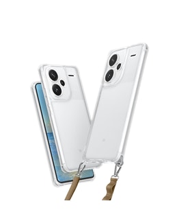 Xiaomi Redmi Note 13 Pro Plus 5G Uyumlu Kılıf Airbagli Takılabilir Askı Aparatlı Zore Snap Silikon Kapak