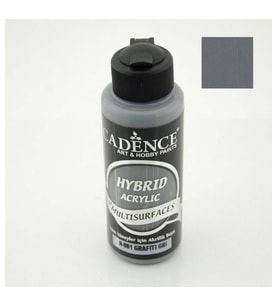 Cadence Hybrid Multisurface Akrilik Boya 120 ml. H-081 GRAFİTİ GRİ 