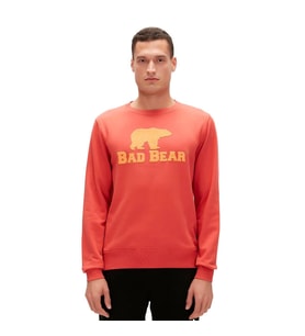 Bad Bear Logo Crewneck Sweatshirt Tarçın