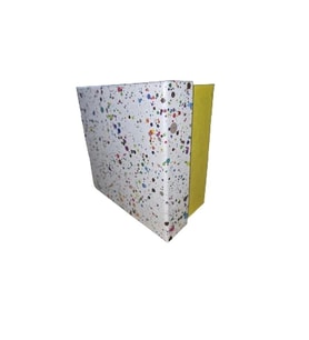 GIPTA COLORFUL KARE HEDİYE KUTUSU BX6534 B NO:04 160x160x90 mm - TEKLİ