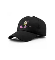 Nezuko Minimal Logo Şapka (Siyah)