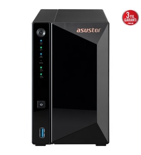 ASUSTOR AS3302T v2 REALTEK QC 2 GB RAM- 2-diskli Nas Server (Disksiz)