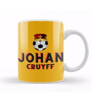 Johan Cruyff Art Gift Kupa Bardak Porselen