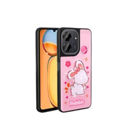 Xiaomi Redmi 13C Uyumlu Kılıf Parlayan Kabartmalı İkonik Figürlü Zore Amas Silikon Kapak