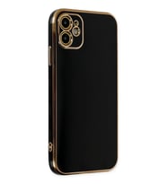 Newface Apple iPhone 12 Kılıf Volet Silikon - Siyah