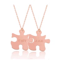 PUZZLE İSİMLİ 925 AYAR GÜMÜŞ KOLYE