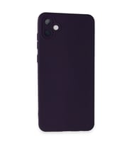 Samsung Galaxy A05 Kılıf Nano İçi Kadife Silikon - Mor