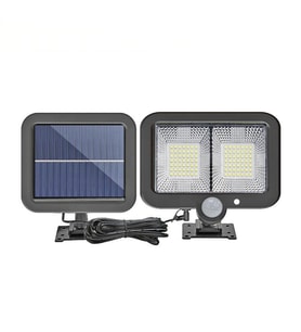 98 Ledli Sensörlü Güneş Enerjili 3 Mod Kumandalı 3 Metre Kablolu Solar Sokak Lambası SL-F98