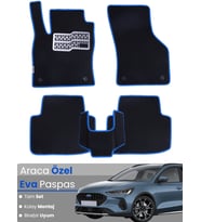 FORD FOCUS 5 HATCHBACK (2024-2025) Uyumlu EVA Paspas Tam Set–Araca Özel,Su Geçirmez