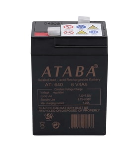 Ataba At-640 6v 4ah Işıldak Aküsü