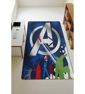 Modern Dijital Baskı Kaymaz Taban Çocuk ve Genç Odası Halısı H0583