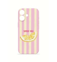 iPhone 17 Vorian İnce Kamera Korumalı Mika Kılıf Summer Vibes Lemon