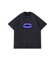 Trendiz Unisex Dudak Yıkamalı Antasit Tshirt (Antrasit)