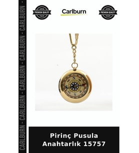 Özel Üretim Hediyelik Aksesuar Metal Kişisel Nostaljik Pirinç Pusula Anahtarlık 15757