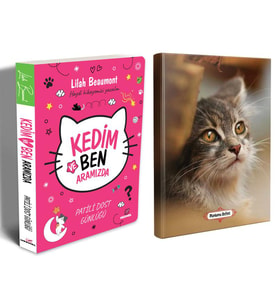 Kedim ve Ben - Minik Kedi Planlama Defteri (Pudra Pembe)