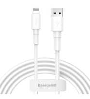 Baseus Mini White Lightning 1M Kablo 2.4A Beyaz