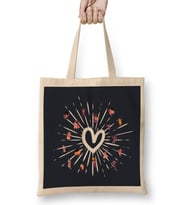 Girl Power Love Heart Bez Çanta Uzun Saplı