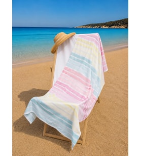 %100 Pamuk 90x160 cm Unisex Plaj Havlusu Baveno