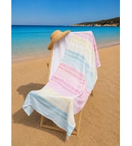%100 Pamuk 90x160 cm Unisex Plaj Havlusu Baveno