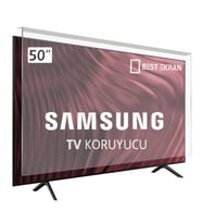 SAMSUNG 50JU6470 TV EKRAN KORUYUCU - Samsung 50" inç 126 Tv Ekran Koruyucu Şeffaf Paneli
