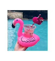 Flamingo Şişme Deniz Havuz Bardak Tutucu 18-22 cm