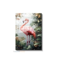 Dikey Cam Tablo Salon Duvar Tablosu Dikey Cam Flamingo Pembe Yeni Ev Hediyesi Ofis Tablosu