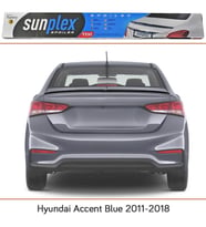 Sunplex Hyundai Accent Blue Bagaj Üstü Spoiler Piano Black 2011-2018