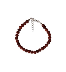 6 mm. Rudrakşa Bileklik Orjinal Hindistan Rudraksha 306