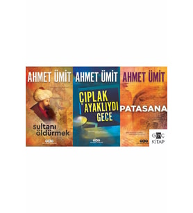Ahmet Ümit 3 Kitap Set Sultanı Öldürmek Çıplak Ayaklıydı Gece Patasana Polisiye
